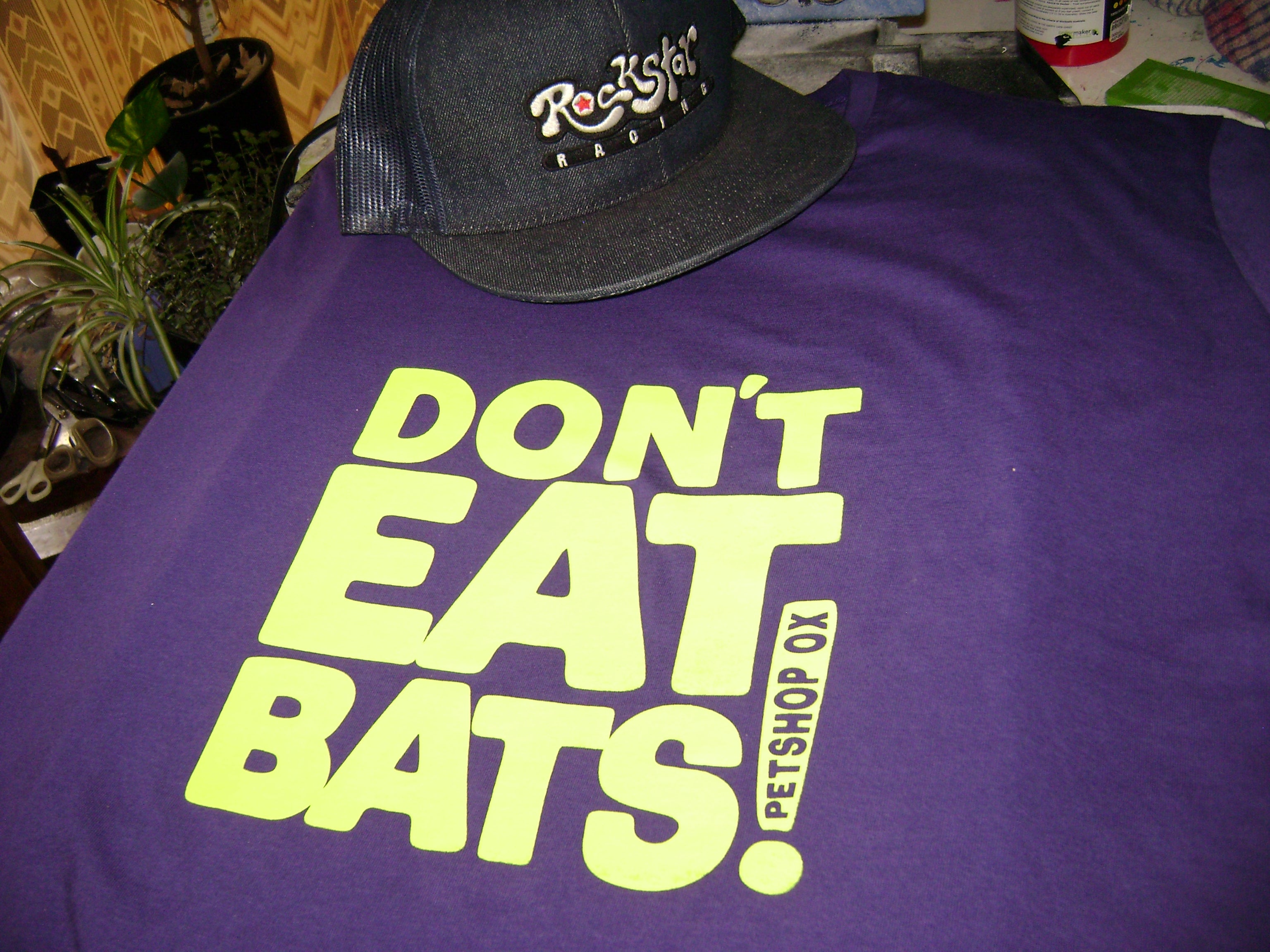 Don't eat bats tee.